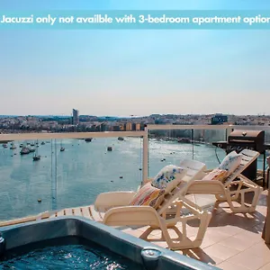 Apartment Exceptional Tigne Seafront By Shortletsmalta, Sliema